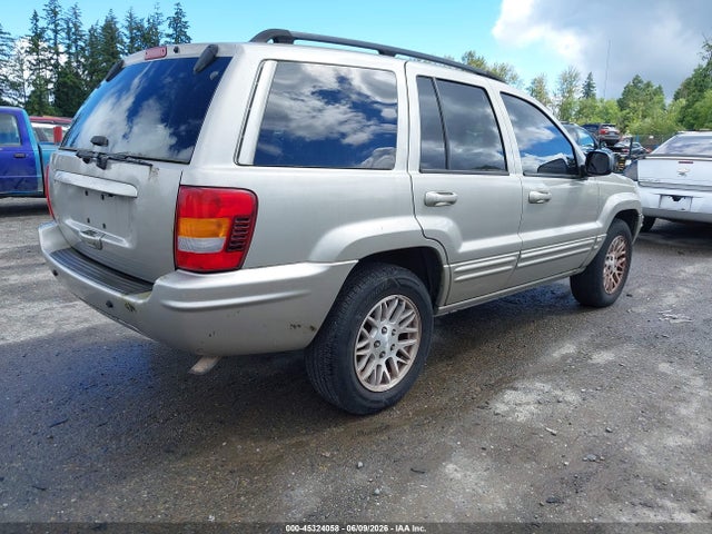 Aukcja sprzedaży 2003 Jeep Grand Cherokee Limited, vin: 1J8GX58S93C621522, numer aukcji: 45324058