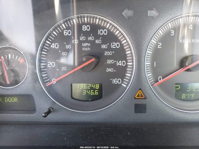 45324115 :رقم المزاد ، YV1RS592862543493 vin ، 2006 Volvo S60 2.5t مزاد بيع