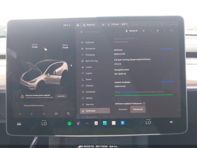 45324122 :رقم المزاد ، 7SAYGDEEXPF791033 vin ، 2023 Tesla Model Y Awd/long Range Dual Motor All-wheel Drive مزاد بيع