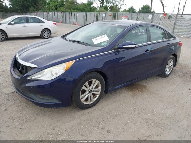 45324207 :رقم المزاد ، 5NPEB4ACXEH830785 vin ، 2014 Hyundai Sonata Gls مزاد بيع