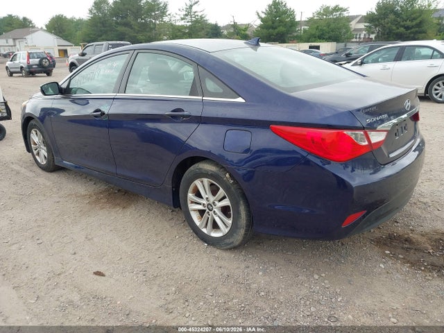 45324207 :رقم المزاد ، 5NPEB4ACXEH830785 vin ، 2014 Hyundai Sonata Gls مزاد بيع