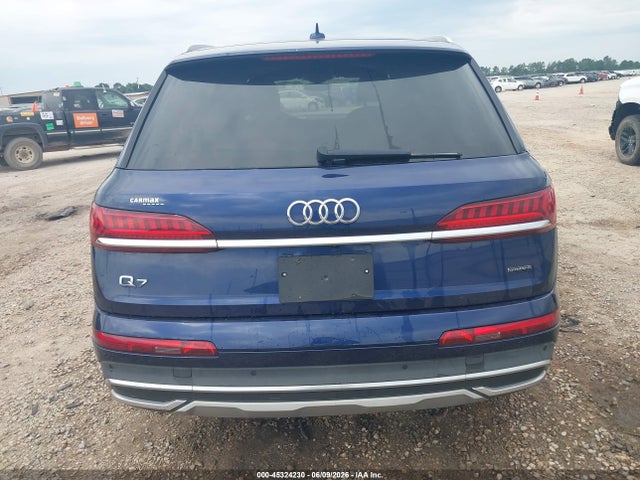 Продажа на аукционе авто 2022 Audi Q7 Premium Plus 55 Tfsi Quattro Tiptronic, vin: WA1LXBF77ND012066, номер лота: 45324230