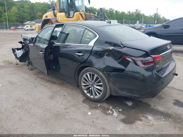 2023 Infiniti Q50 Luxe Awd მანქანა იყიდება აუქციონზე, vin: JN1EV7BR1PM543293, აუქციონის ნომერი: 45324238