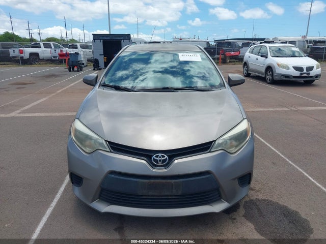 45324334 :رقم المزاد ، 5YFBPRHE9EP039899 vin ، 2014 Toyota Corolla Le Eco/le Eco Plus/le Eco Premium مزاد بيع