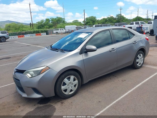 45324334 :رقم المزاد ، 5YFBPRHE9EP039899 vin ، 2014 Toyota Corolla Le Eco/le Eco Plus/le Eco Premium مزاد بيع