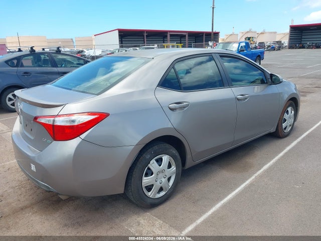 45324334 :رقم المزاد ، 5YFBPRHE9EP039899 vin ، 2014 Toyota Corolla Le Eco/le Eco Plus/le Eco Premium مزاد بيع