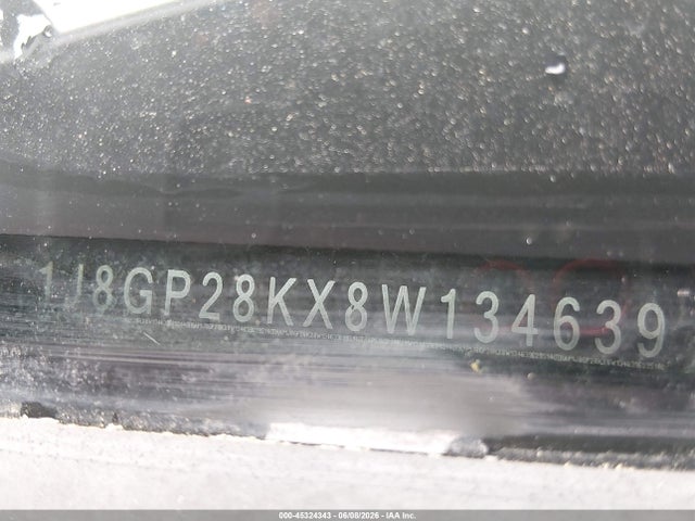 45324343 :رقم المزاد ، 1J8GP28KX8W134639 vin ، 2008 Jeep Liberty Sport مزاد بيع