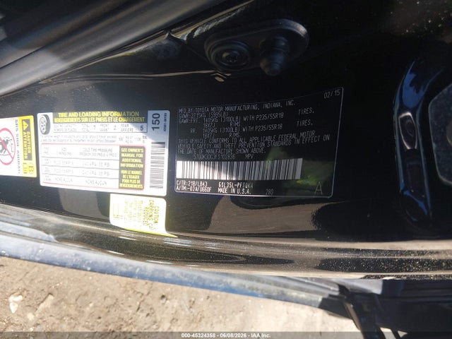 5TDDK3DC3FS102836 Toyota Sienna Limited Premium 7 Passenger