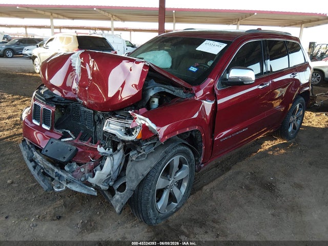 Jeep Grand Cherokee Overland 2014 1C4RJECG6EC581276 Image 2