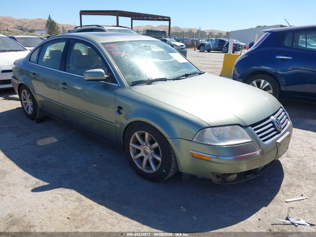 2004 Volkswagen Passat Gls მანქანა იყიდება აუქციონზე, vin: WVWPD63B54P097034, აუქციონის ნომერი: 45324577