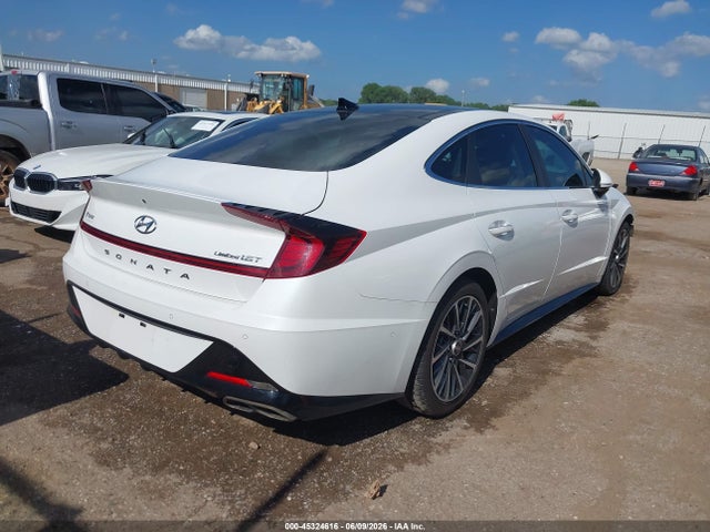 45324616 :رقم المزاد ، KMHL34J29NA179731 vin ، 2022 Hyundai Sonata Limited مزاد بيع