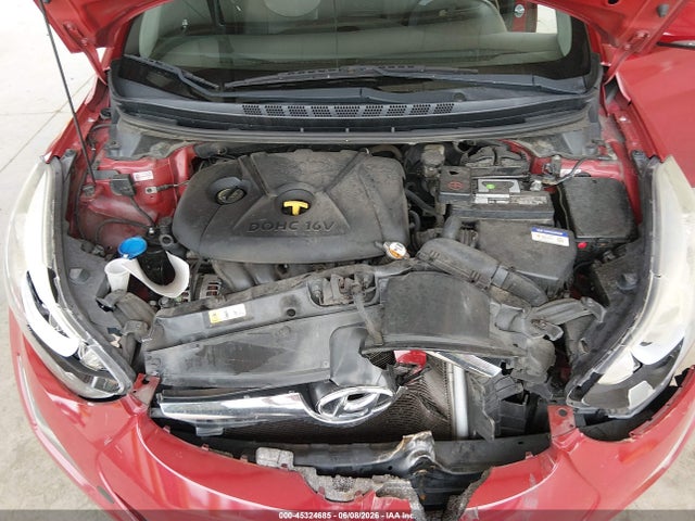Hyundai Elantra Limited 2014 KMHDH4AEXEU055966 Image 10