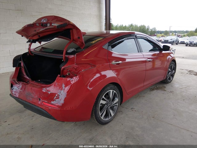 Hyundai Elantra Limited 2014 KMHDH4AEXEU055966 Image 4