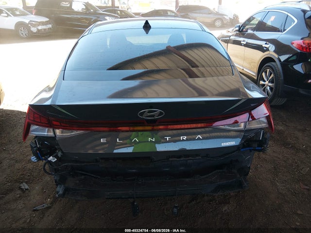 KMHLM4DJ0TU200123 Hyundai Elantra Hybrid Blue