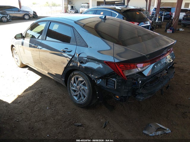 KMHLM4DJ0TU200123 Hyundai Elantra Hybrid Blue