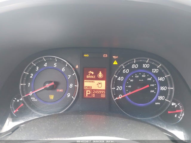 Aukcja sprzedaży 2011 Infiniti Fx35, vin: JN8AS1MW0BM142240, numer aukcji: 45324817