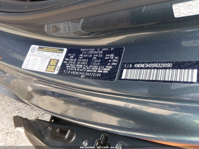 2024 Kia Carnival Mpv Sx Prestige მანქანა იყიდება აუქციონზე, vin: KNDNE5H31R6329190, აუქციონის ნომერი: 45324829