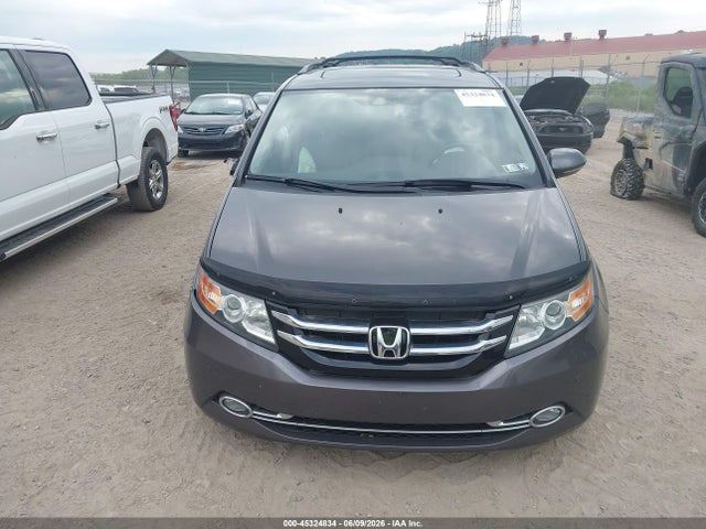 45324834 :رقم المزاد ، 5FNRL5H95FB125536 vin ، 2015 Honda Odyssey Touring/touring Elite مزاد بيع