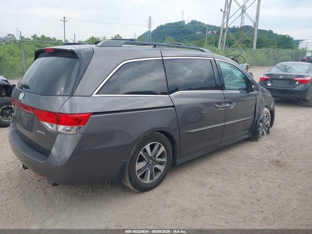 45324834 :رقم المزاد ، 5FNRL5H95FB125536 vin ، 2015 Honda Odyssey Touring/touring Elite مزاد بيع
