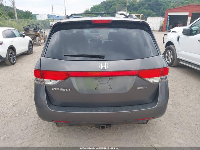 45324834 :رقم المزاد ، 5FNRL5H95FB125536 vin ، 2015 Honda Odyssey Touring/touring Elite مزاد بيع