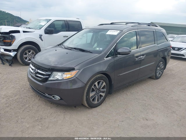 45324834 :رقم المزاد ، 5FNRL5H95FB125536 vin ، 2015 Honda Odyssey Touring/touring Elite مزاد بيع