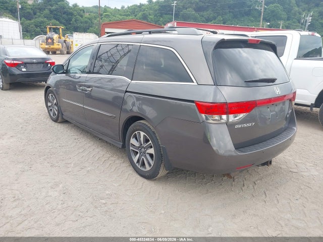 45324834 :رقم المزاد ، 5FNRL5H95FB125536 vin ، 2015 Honda Odyssey Touring/touring Elite مزاد بيع