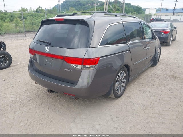 45324834 :رقم المزاد ، 5FNRL5H95FB125536 vin ، 2015 Honda Odyssey Touring/touring Elite مزاد بيع