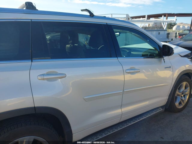 Aukcja sprzedaży 2015 Toyota Highlander Hybrid Limited, vin: 5TDDCRFH9FS008467, numer aukcji: 45324963