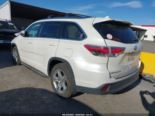 Aukcja sprzedaży 2015 Toyota Highlander Hybrid Limited, vin: 5TDDCRFH9FS008467, numer aukcji: 45324963