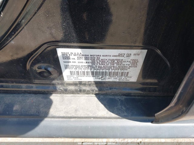 Продаж на аукціоні авто 2015 Mitsubishi Outlander Sport Gt, vin: 4A4AR4AW5FE026375, номер лоту: 45324993