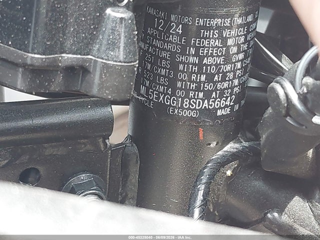 Kawasaki EX500 2025 ML5EXGG18SDA56642 Image 10