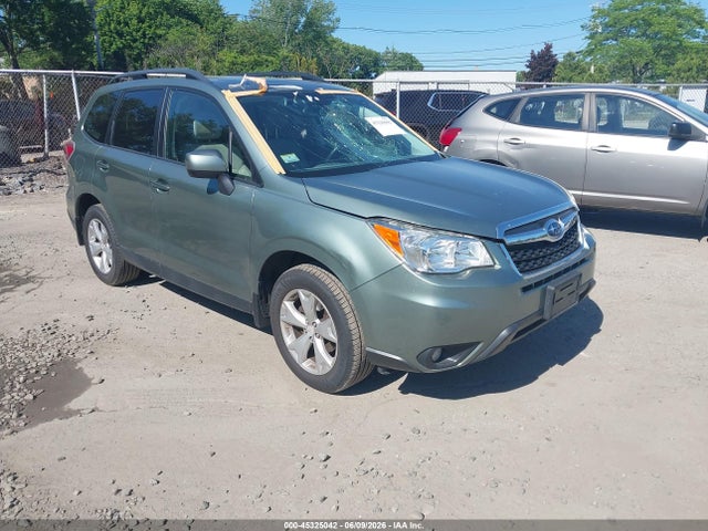 2015 Subaru Forester 2.5i Premium მანქანა იყიდება აუქციონზე, vin: JF2SJAFC6FH811567, აუქციონის ნომერი: 45325042