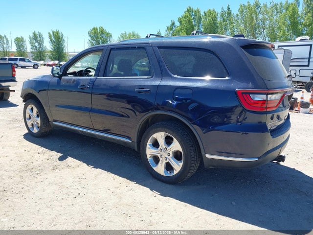 2015 Dodge Durango Limited მანქანა იყიდება აუქციონზე, vin: 1C4RDJDG1FC695492, აუქციონის ნომერი: 45325043