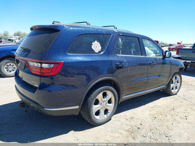 2015 Dodge Durango Limited მანქანა იყიდება აუქციონზე, vin: 1C4RDJDG1FC695492, აუქციონის ნომერი: 45325043
