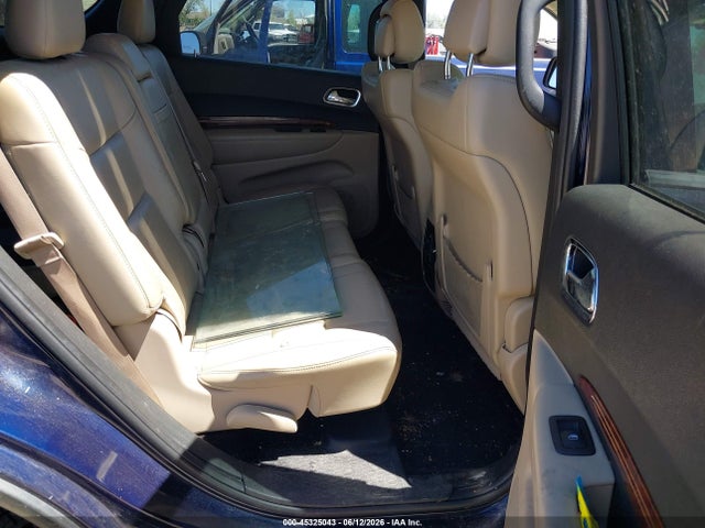 2015 Dodge Durango Limited მანქანა იყიდება აუქციონზე, vin: 1C4RDJDG1FC695492, აუქციონის ნომერი: 45325043
