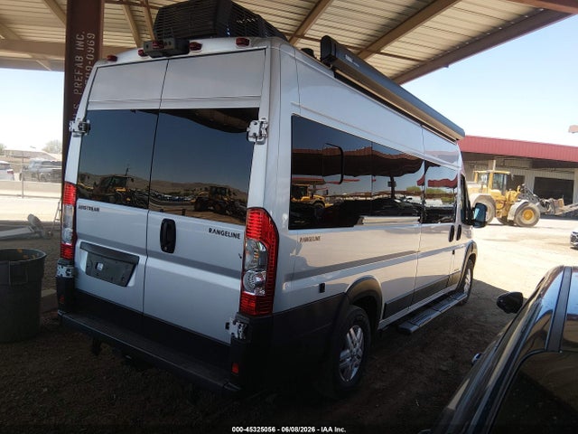 45325056 :رقم المزاد ، 3C6MRVUGXNE128991 vin ، 2023 Ram Promaster 3500 Window Van High Roof 159 Wb Ext مزاد بيع