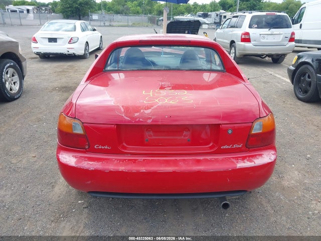 45325063 :رقم المزاد ، JHMEH6262PS019875 vin ، 1993 Honda Civic Del Sol Si مزاد بيع