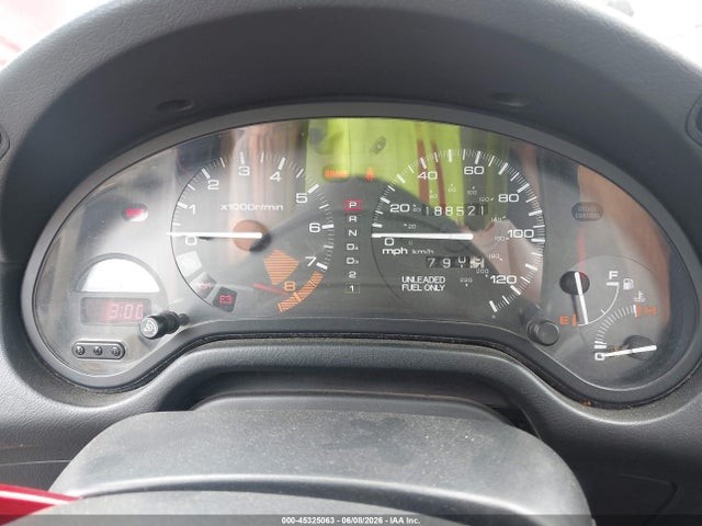 45325063 :رقم المزاد ، JHMEH6262PS019875 vin ، 1993 Honda Civic Del Sol Si مزاد بيع