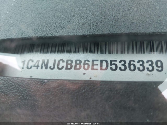 Продажа на аукционе авто 2014 Jeep Compass Sport, vin: 1C4NJCBB6ED536339, номер лота: 45325084