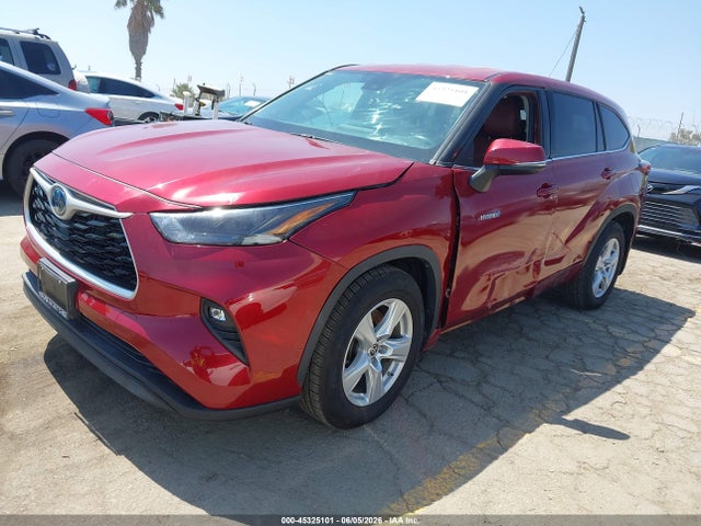 Aukcja sprzedaży 2022 Toyota Highlander Hybrid Le, vin: 5TDBBRCH4NS561024, numer aukcji: 45325101