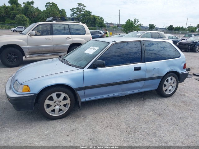 Aukcja sprzedaży 1989 Honda Civic Dx, vin: 2HGED6355KH502345, numer aukcji: 45325229
