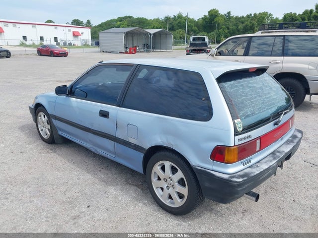 Aukcja sprzedaży 1989 Honda Civic Dx, vin: 2HGED6355KH502345, numer aukcji: 45325229