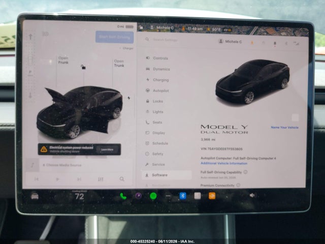 Продажа на аукционе авто 2026 Tesla Model Y All-wheel Drive/long Range Launch Series/premium All-wheel Drive, vin: 7SAYGDEE6TF553805, номер лота: 45325240