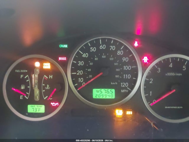 Aukcja sprzedaży 2006 Subaru Impreza Outback Sport, vin: JF1GG68646H811158, numer aukcji: 45325290