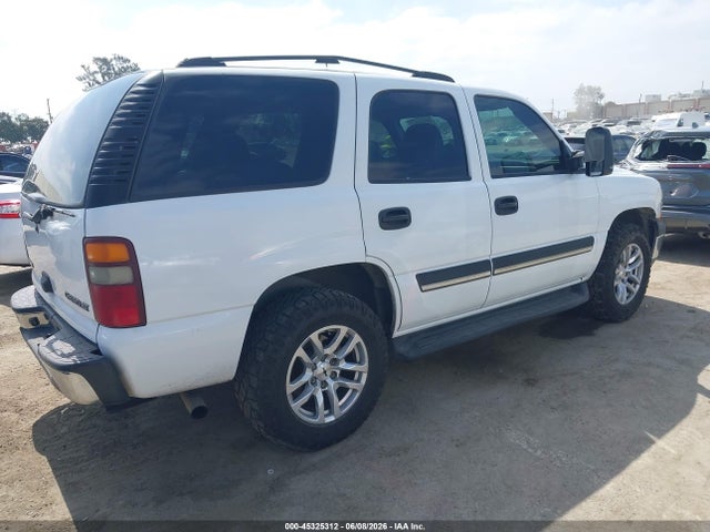 2004 Chevrolet Tahoe Ls მანქანა იყიდება აუქციონზე, vin: 1GNEC13V84J312696, აუქციონის ნომერი: 45325312