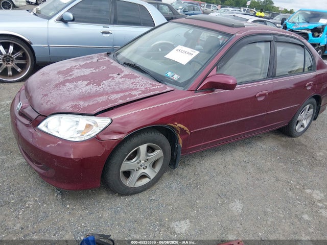 Продажа на аукционе авто 2004 Honda Civic Ex, vin: 2HGES26744H569257, номер лота: 45325399