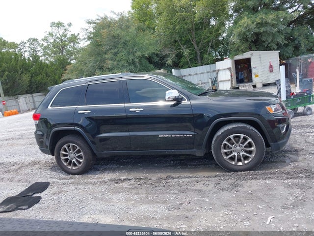 2015 Jeep Grand Cherokee Limited მანქანა იყიდება აუქციონზე, vin: 1C4RJEBG7FC749607, აუქციონის ნომერი: 45325404