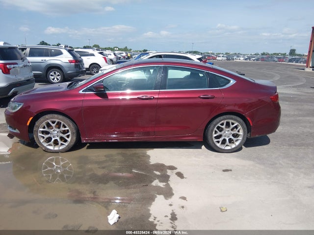 45325424 :رقم المزاد ، 1C3CCCCG4GN172323 vin ، 2016 Chrysler 200 C مزاد بيع