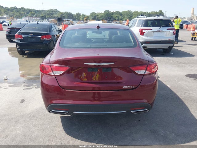 45325424 :رقم المزاد ، 1C3CCCCG4GN172323 vin ، 2016 Chrysler 200 C مزاد بيع