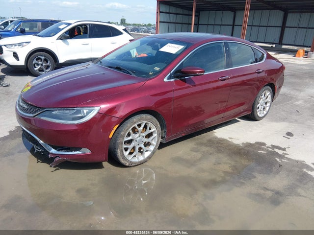 45325424 :رقم المزاد ، 1C3CCCCG4GN172323 vin ، 2016 Chrysler 200 C مزاد بيع